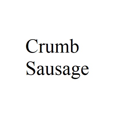Crumb Sausage 