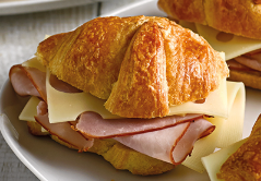 Ham and Cheese Croissants 