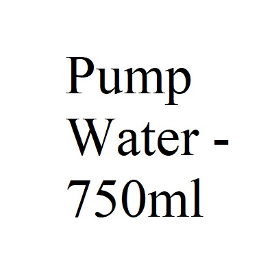 Pump Water - 750ml