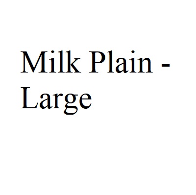 Milk Plain - Large