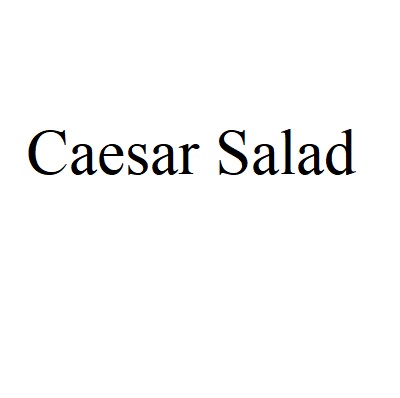 Caesar Salad