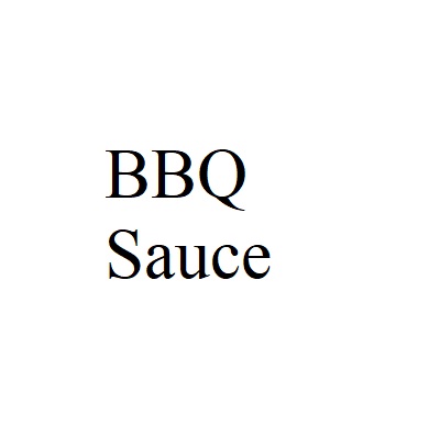 BBQ Sauce