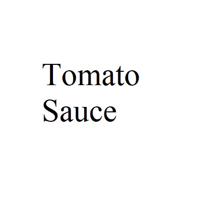 Tomato Sauce