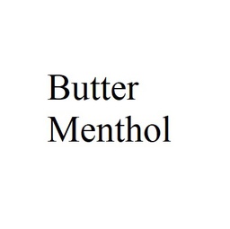 Butter Menthol 