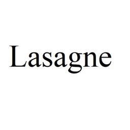 Lasagne 