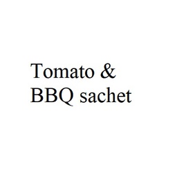 Tomato &amp; BBQ sachet 