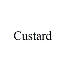 Custard