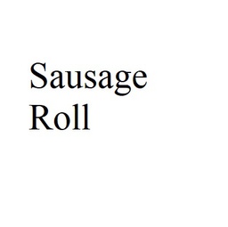 Sausage Rolls