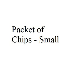 Packet of Chips - Small