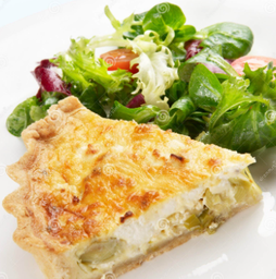 Quiche and Salad